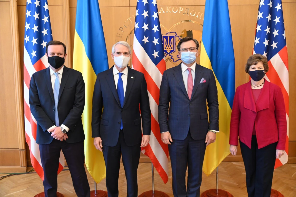 Ukrayna Dışişleri Bakanı Kuleba, ABD\'li senatörlerle görüştü