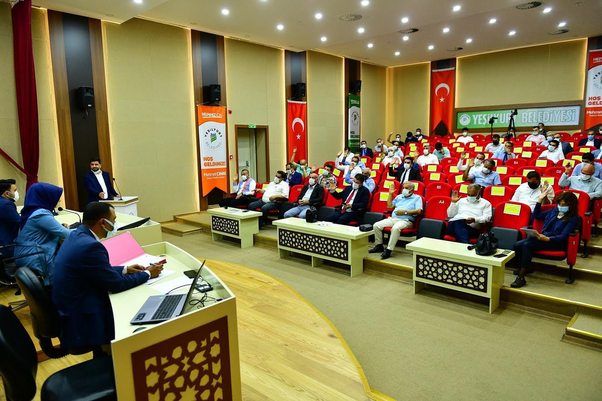 Yeşilyurt Belediye Meclisi Haziran Ayı toplantısını yaptı