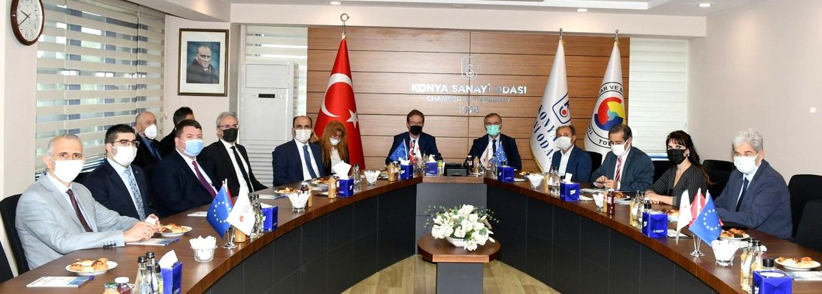 AB Büyükelçisinden KSO\'ya ziyaret