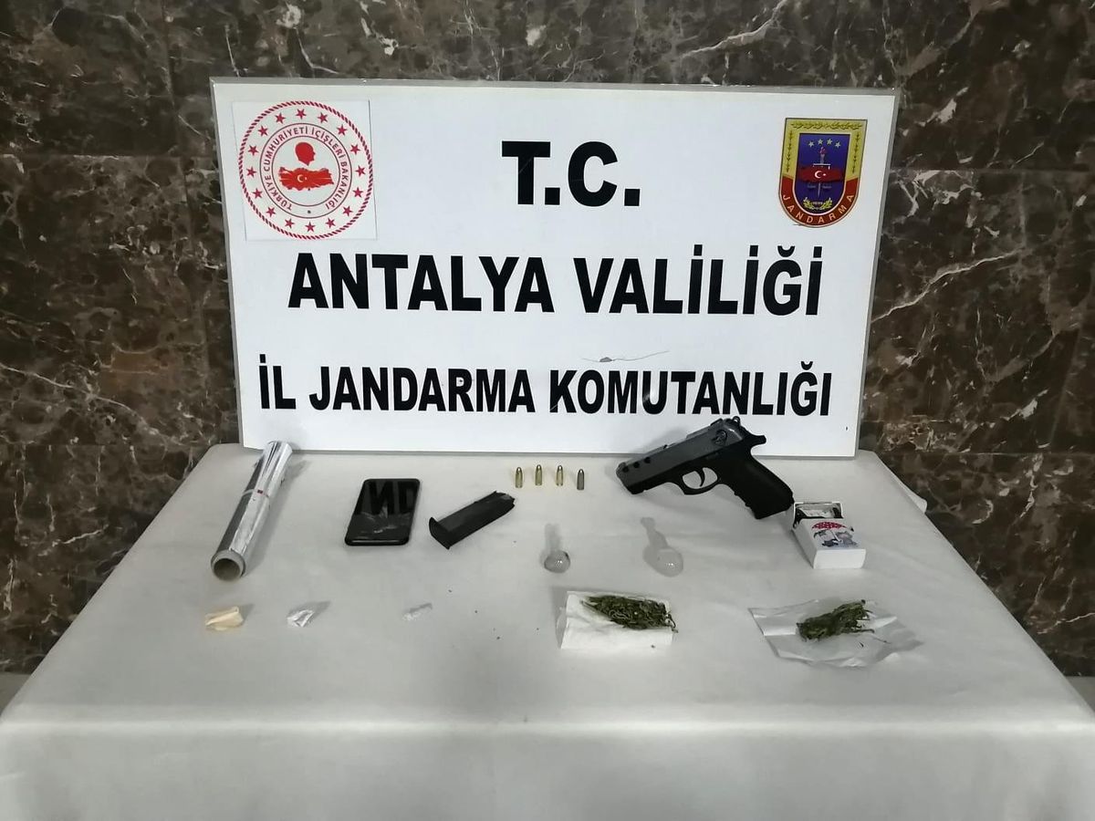 Son dakika haberi: Alanya\'da uyuşturucu operasyonu: 2 gözaltı