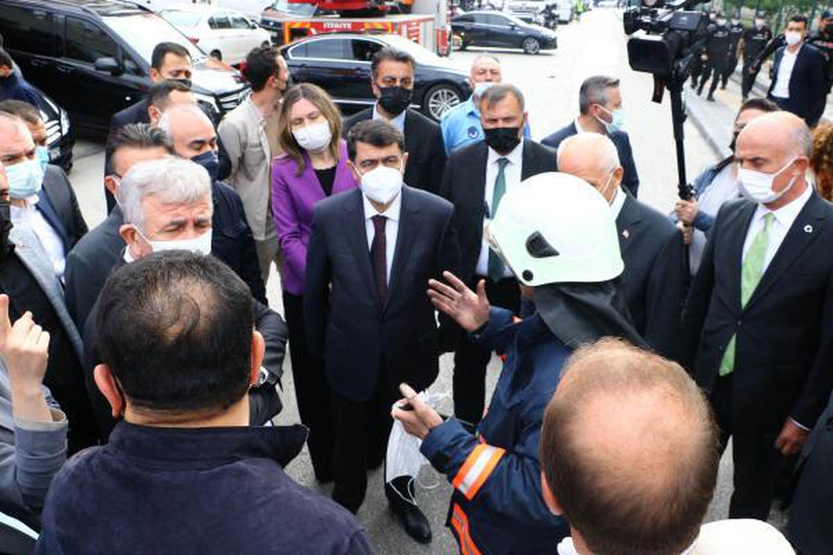 Son dakika haberi | Ankara\'da iş merkezinde yangın (3)