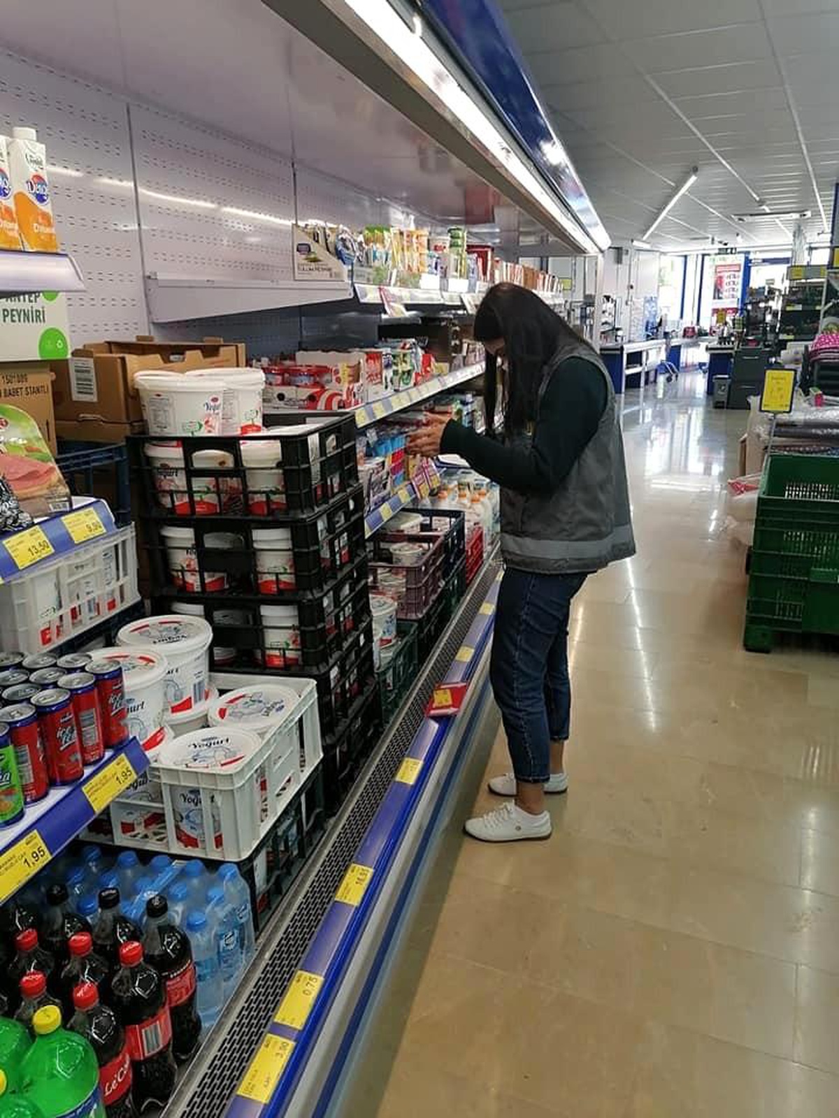 Aslanapa\'da marketlerde fiyat kontrolü
