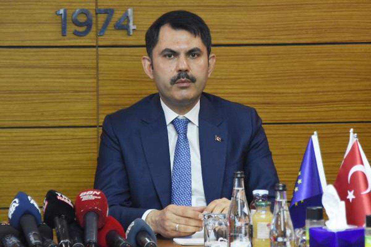 Çevre ve Şehircilik Bakanı Murat Kurum, Konya\'da gazetecilerin sorularını yanıtladı: (1)