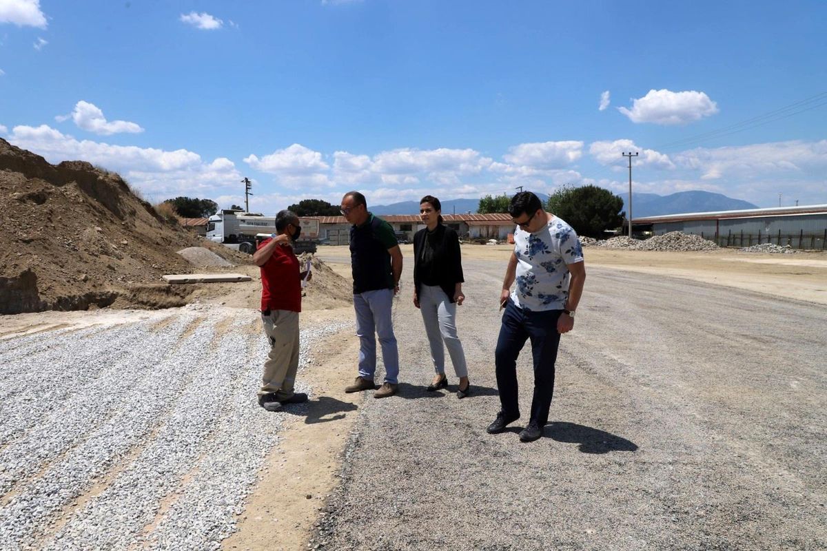 Başkan Akın\'dan projelere yakın inceleme