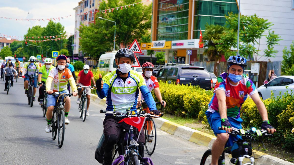 Başkan Gerenli "Çevre" için pedalladı!