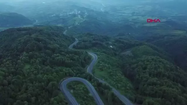 BURSA'DA ORMANLARIN YAZ MEVSİMİ GÖRÜNTÜSÜ DİKKAT ÇEKTİ