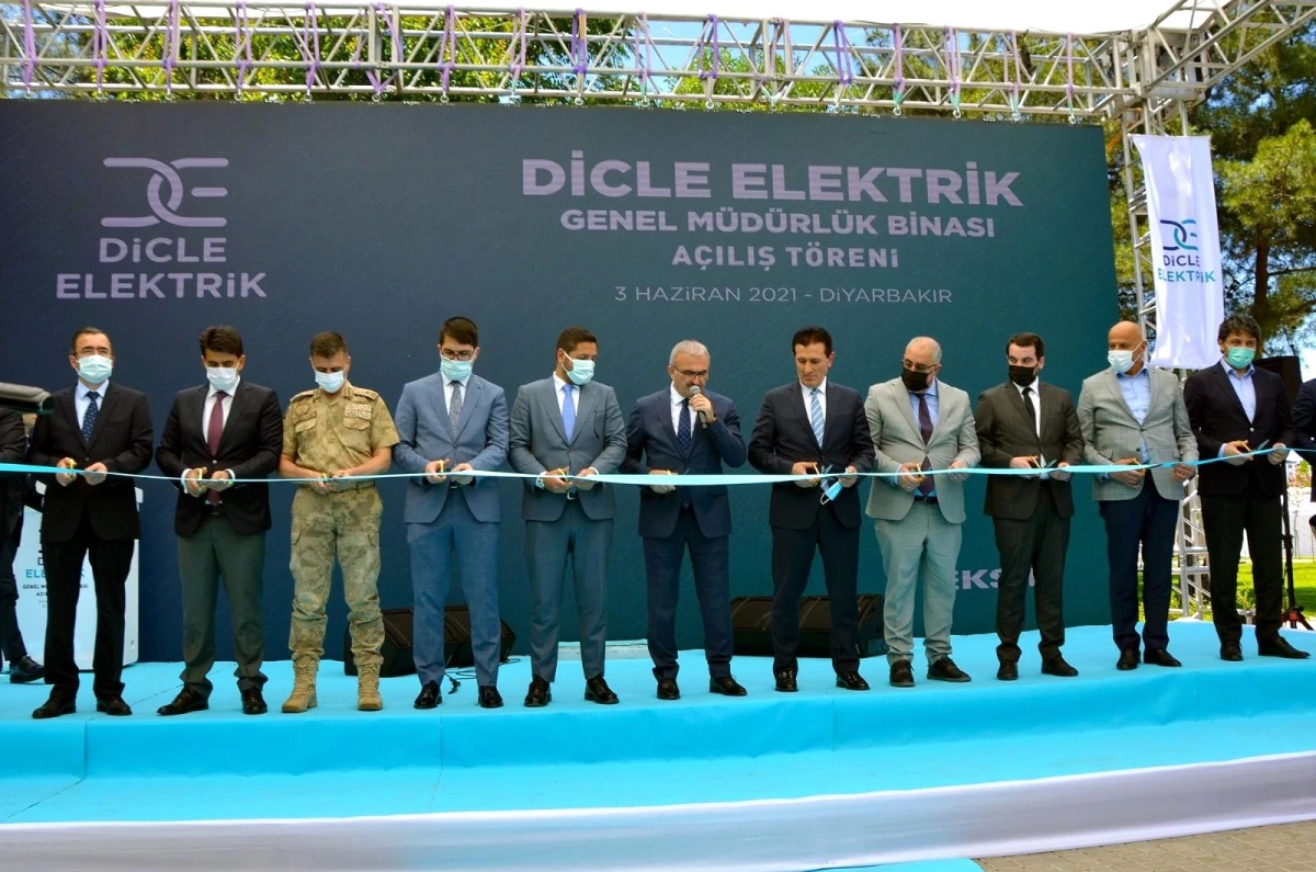 Dicle Elektrik\'in yeni genel müdürlük binası törenle hizmete girdi