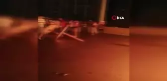 Dolar hesaplarından para çekemeyen Lübnanlılar, bankaları protesto etti