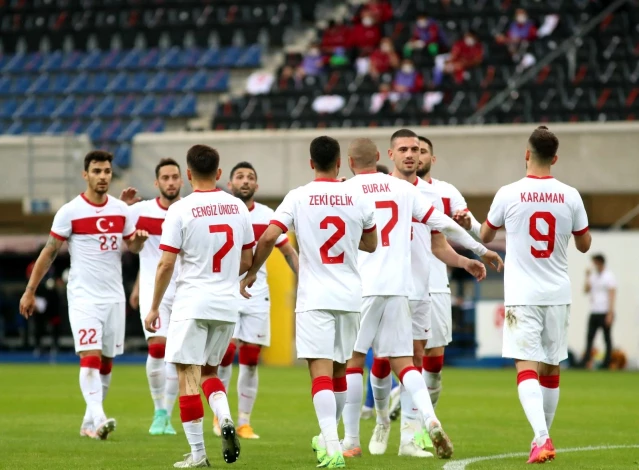 Hazırlık maçı: Türkiye: 2 Moldova: 0 (Maç sonucu)