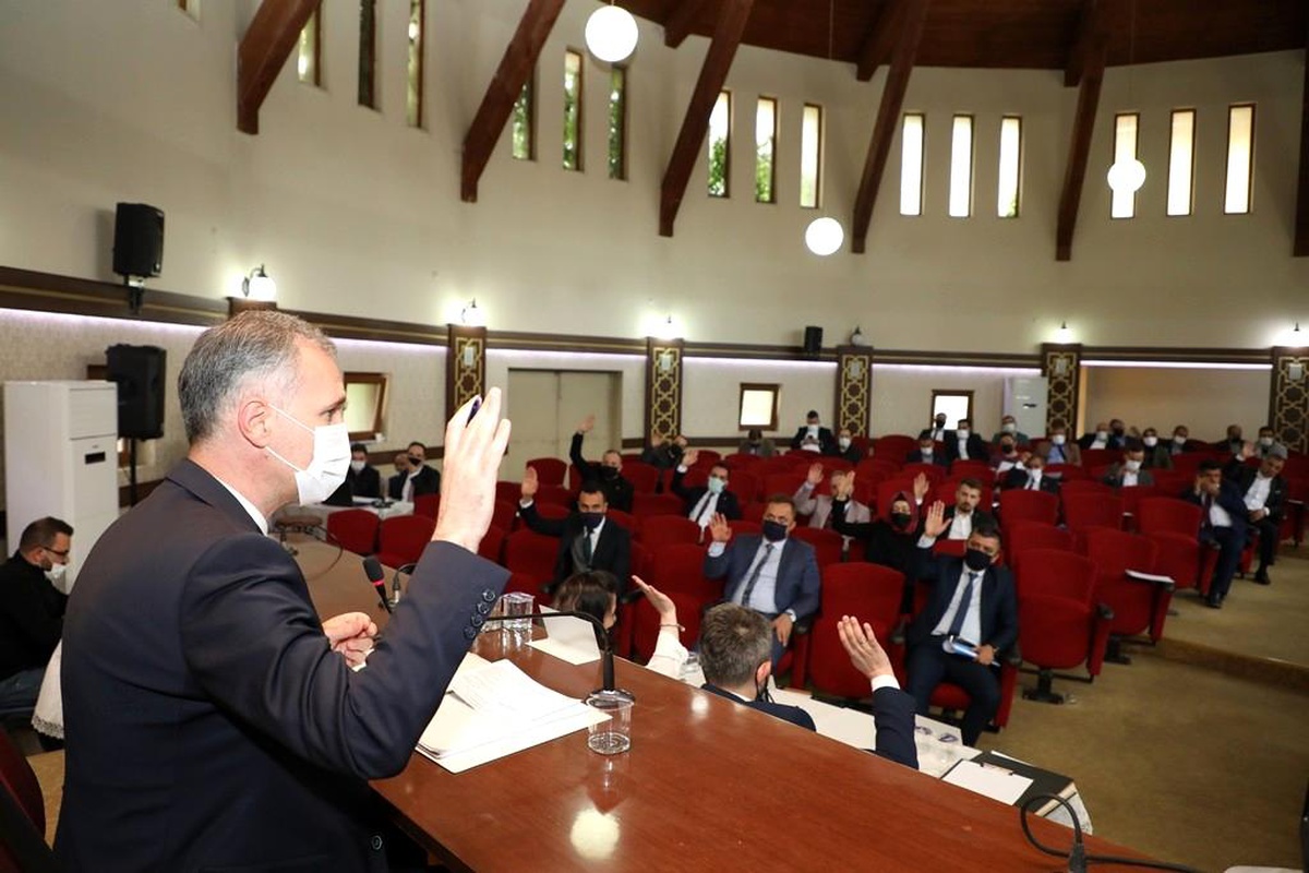 İnegöl\'de haziran ayı meclis toplantısı yapıldı