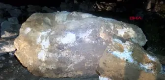 Sarıyer'de Gümüşdere Köprüsü yıkıldı