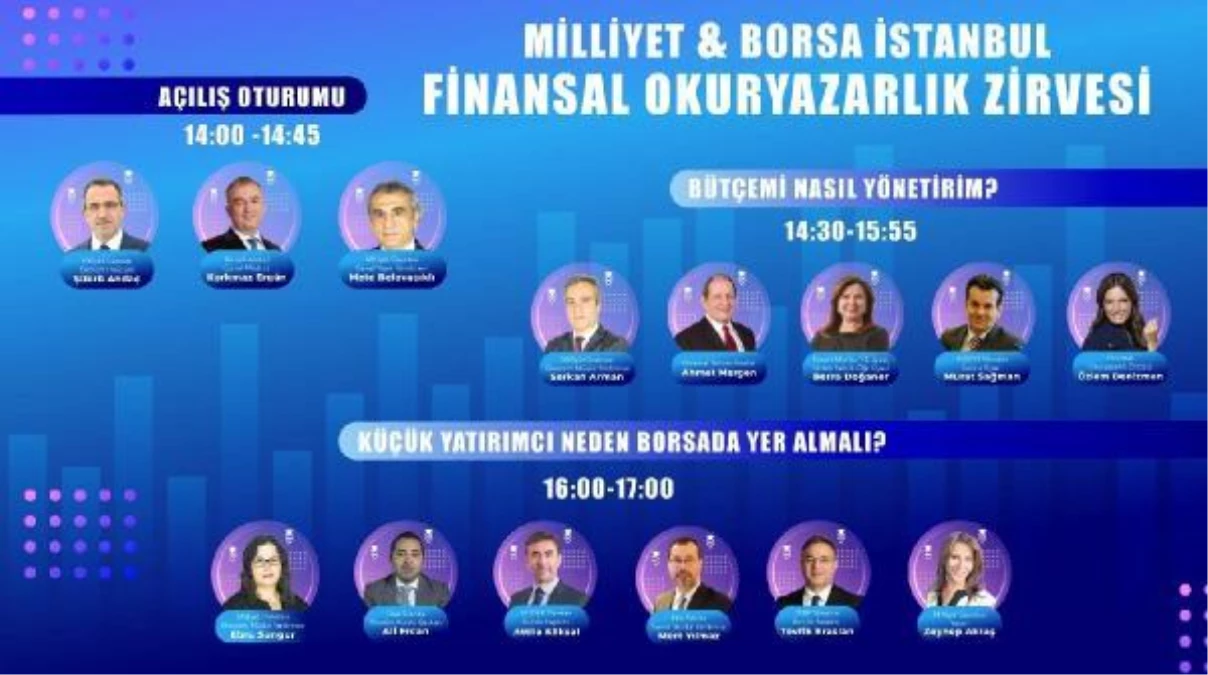 Milliyet ve Borsa İstanbul\'dan "Finansal Okuryazarlık Zirvesi"