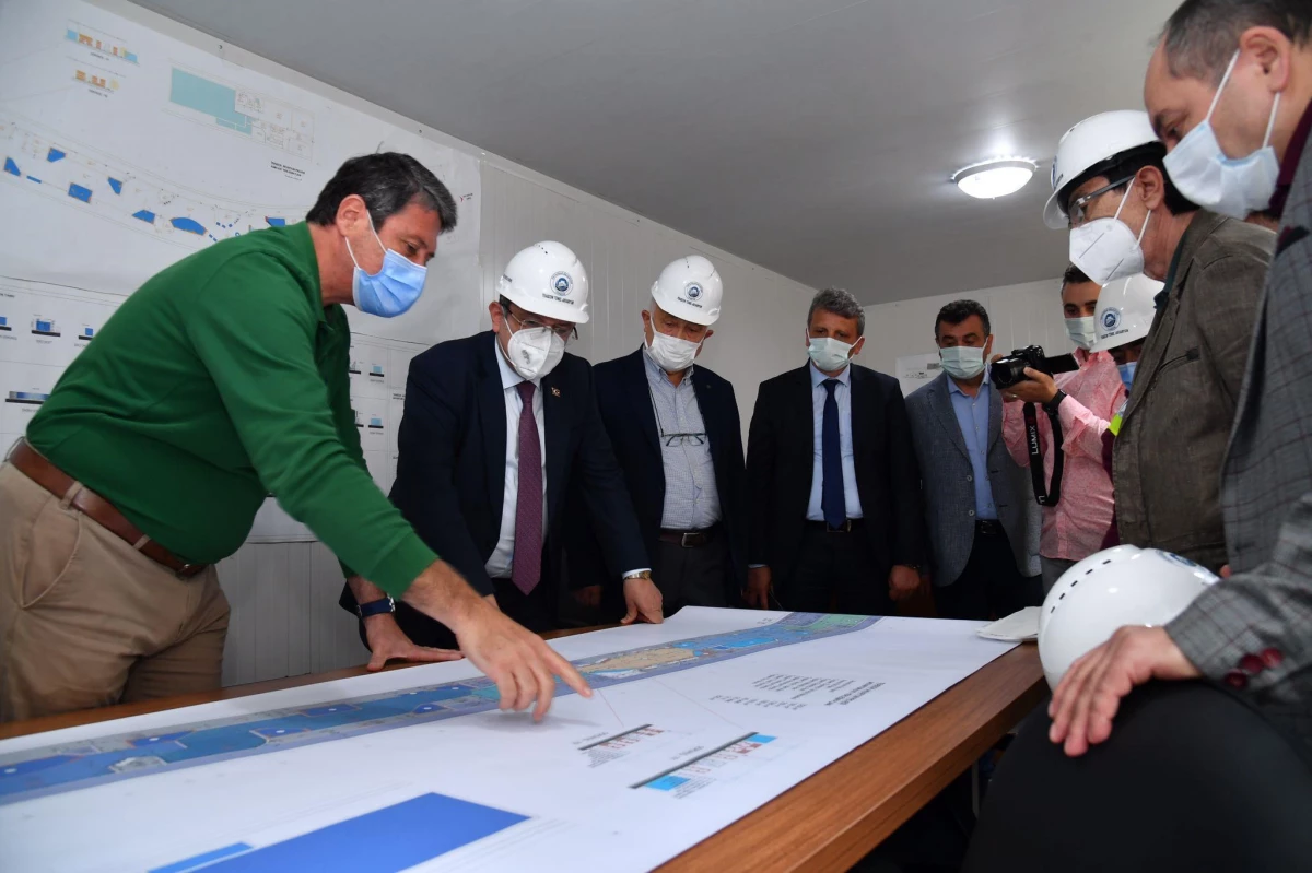 Trabzon\'da okyanus canlılarının da yer alacağı "Tünel Akvaryum"un yapımı sürüyor