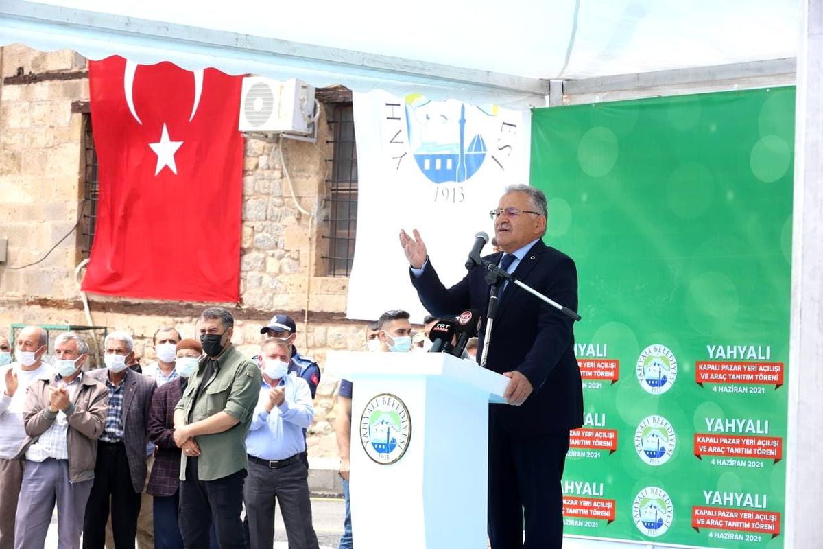Büyükkılıç, "Yahyalı\'ya yatırımlarımız devam edecek"