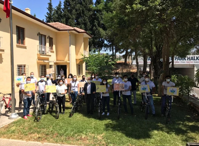 Büyükşehir'den 'Dünya Bisiklet Günü'nde farkındalık etkinliği