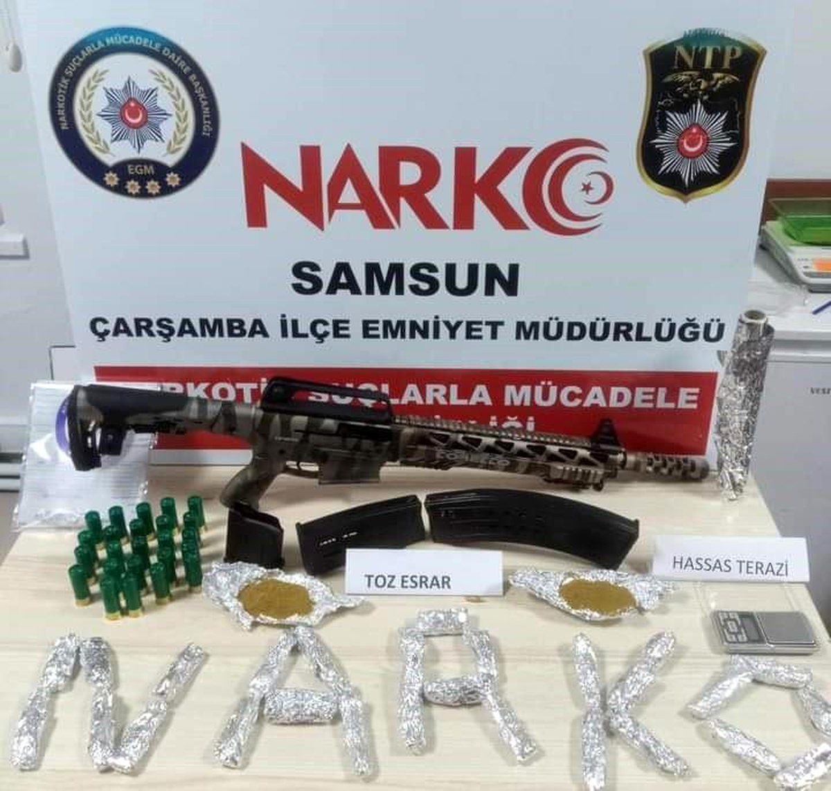 Son dakika 3. sayfa: Çarşamba\'da uyuşturucu operasyonu: 1 gözaltı
