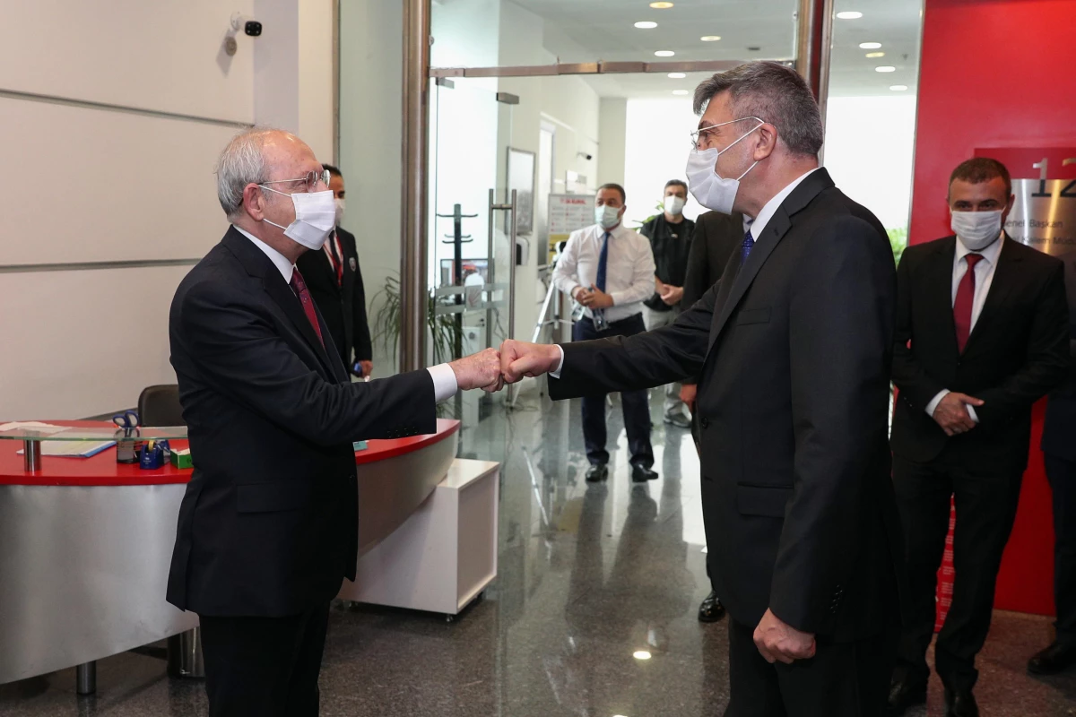 Kılıçdaroğlu, Bulgaristan Hak ve Özgürlükler Hareketi Başkanı Karadayı ile görüştü