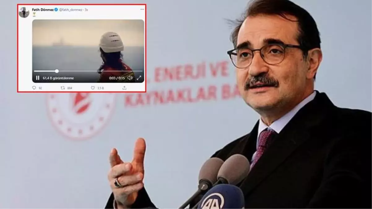 Bakan Dönmez\'den heyecanlandıran paylaşım: Gözümüz ufukta