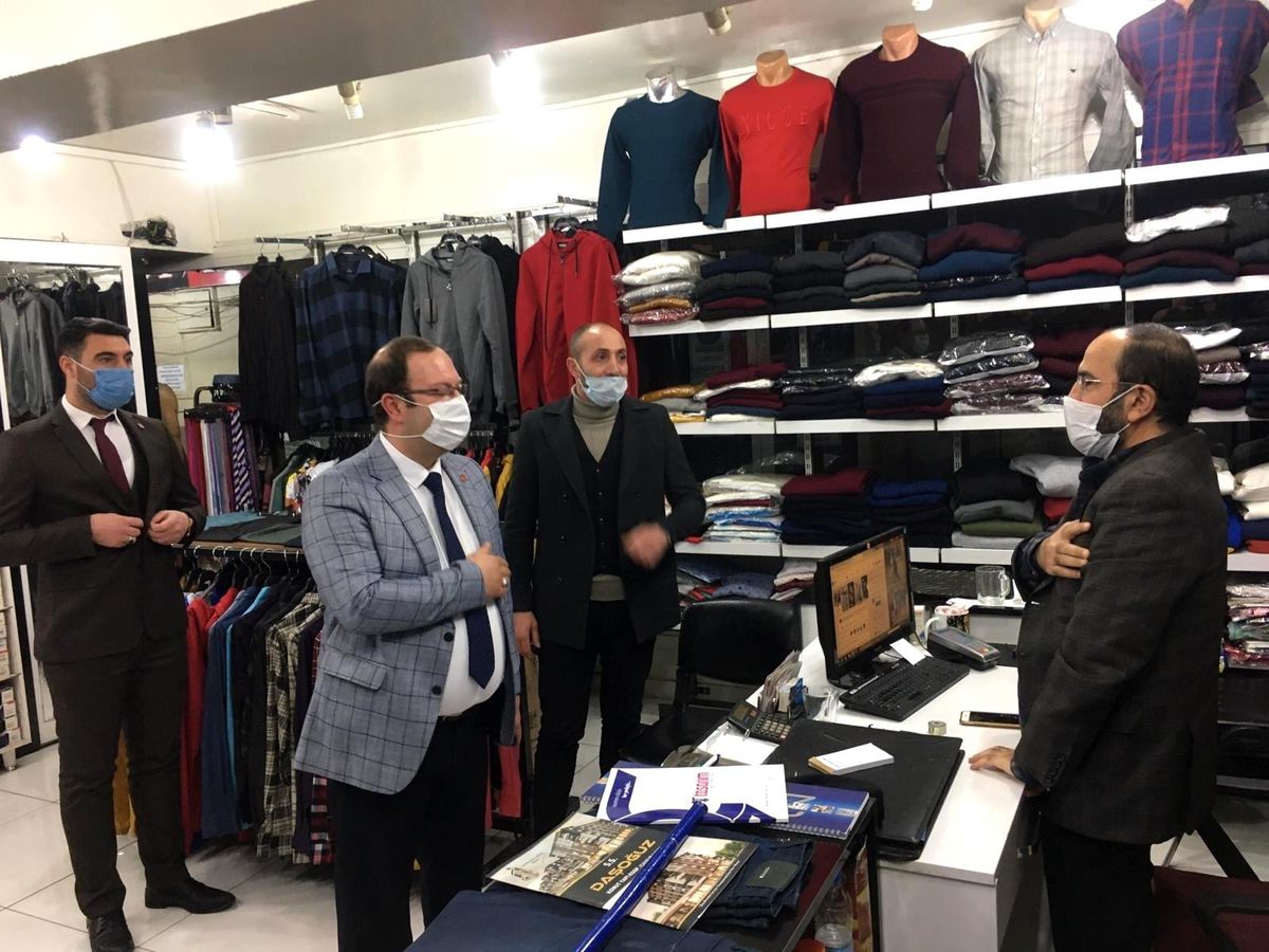 Erzurum Refah\'tan esnaf turu