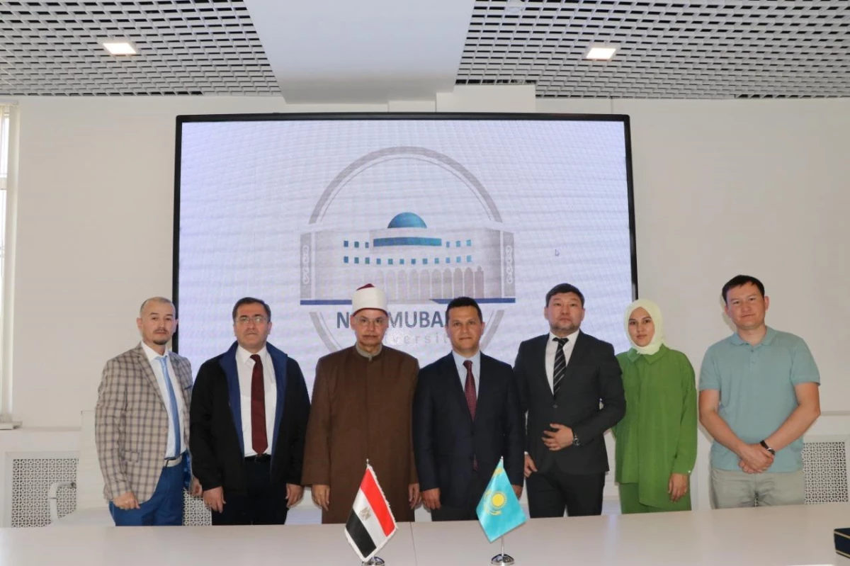 Son dakika haberleri... Kastamonu Üniversitesi ile Kazakistan Nur-Mubarek Mısır İslam Medeniyeti Üniversitesi arasında iş birliği