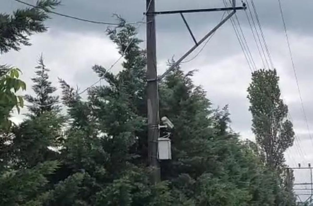 Kocaeli\'de elektrik tellerine çarpan iki karga MOBESE kablolarının yanmasına neden oldu