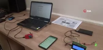 Son dakika haber! Liseli öğrenciler 'Online Ateş Ölçer' üretti