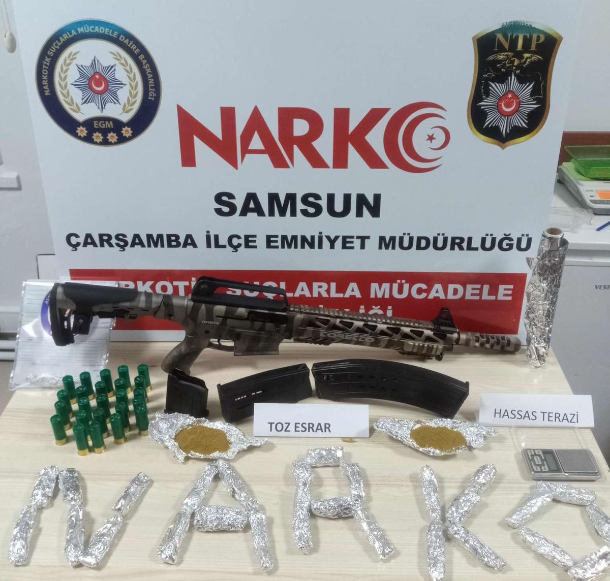 Son dakika haber... Samsun\'da uyuşturucu operasyonunda 1 kişi yakalandı