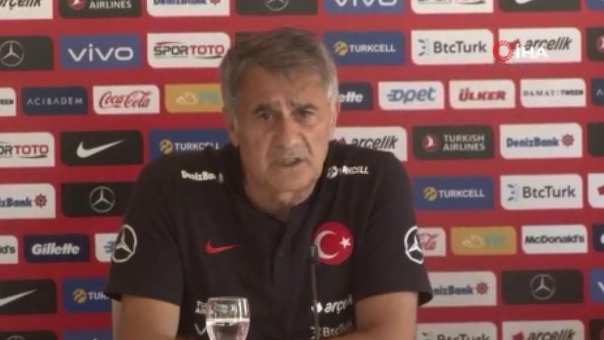 Şenol Güneş: "Her geçen gün daha iyi olmasını bekliyorum"