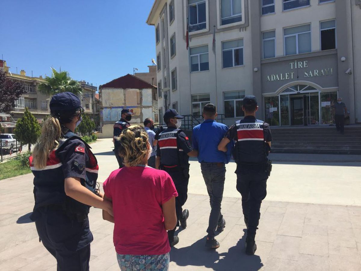 Son dakika haber... Tire\'deki uyuşturucu operasyonunda yakalanan 2 şüpheli tutuklandı
