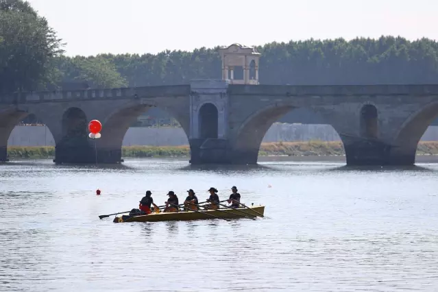 1. Edirne Kürek Festivali başladı