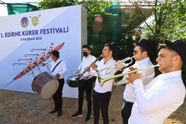 1. Edirne Kürek Festivali başladı