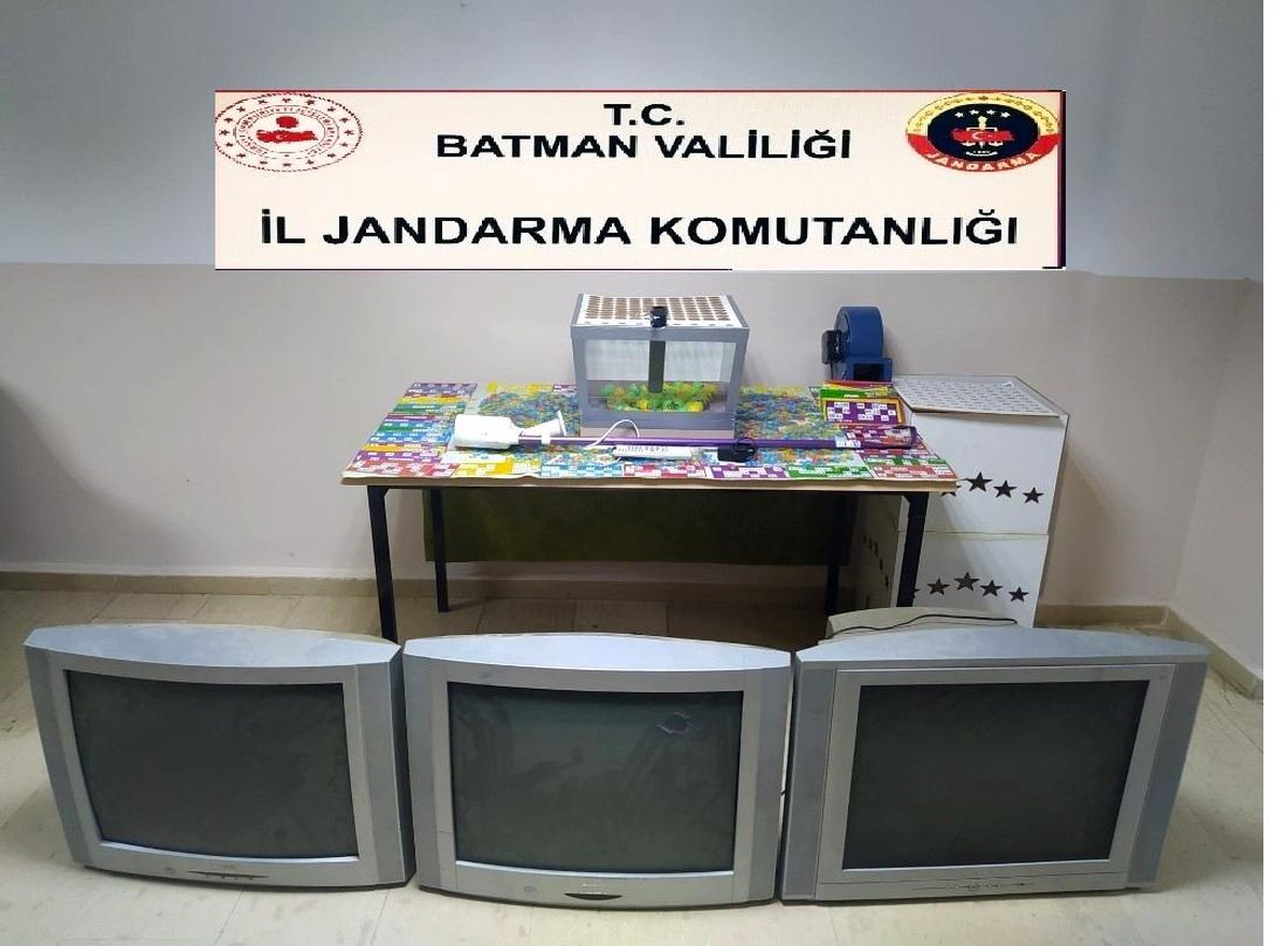 Batman\'da kumar baskını: 57 bin 264 TL para cezası kesildi