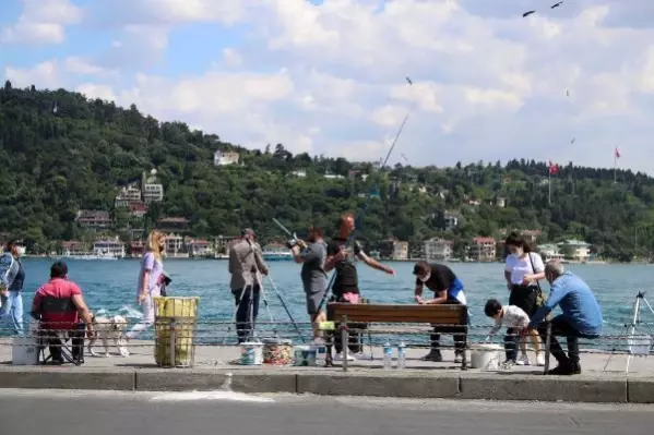 BEŞİKTAŞ'TA SAHİLLERDE YOĞUNLUK