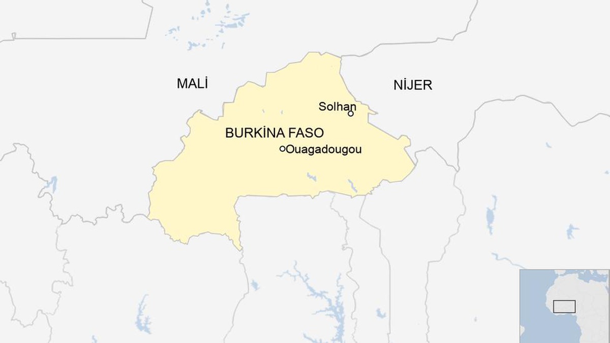 Burkina Faso\'da bir köye düzenlenen silahlı saldırıda yaklaşık 100 kişi öldürüldü