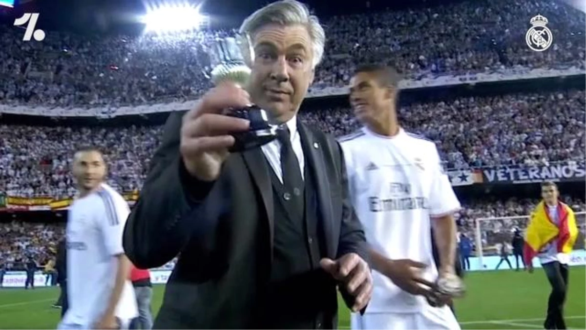 Carlo Ancelotti Real Madrid\'de!