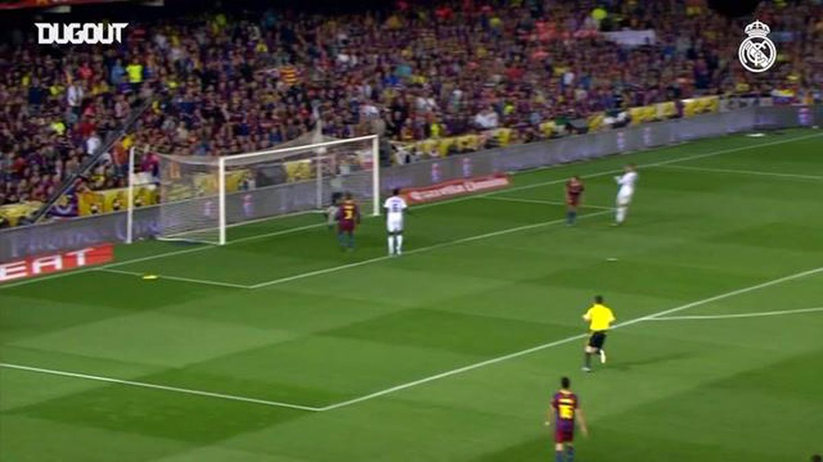 Cristiano Ronaldo\'nun Copa Del Rey Finalinde Barcelona\'ya Attığı Kafa Golü