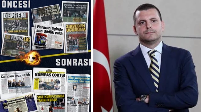 Fenerbahçe'de yönetici Metin Sipahioğlu, basını bombaladı: Üç maymunu oynayan şerefsizler