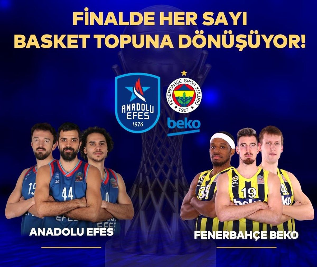 ING Basketbol Süper Ligi finalindeki her sayı basket topuna dönüşecek