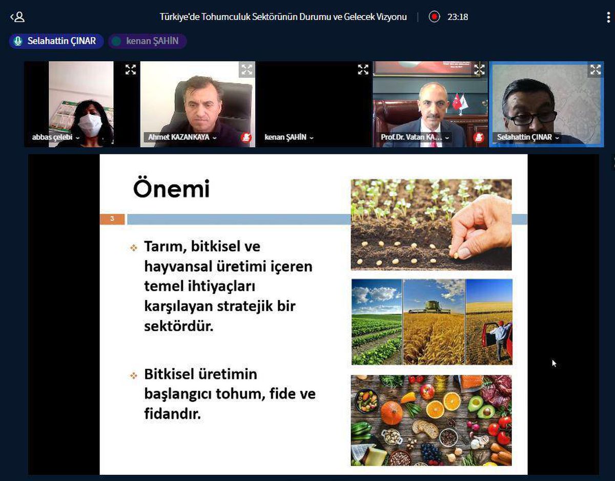 KAEÜ\'de "Türkiye\'de Tohumculuk Sektörünün Durumu ve Gelecek Vizyonu Konferansı"