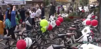 Kartal'da Dünya Çevre Günü'nde çocuklara bisiklet hediye edildi