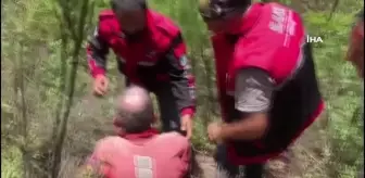 Kayıp olan yaşlı adam yaralı halde bulundu, ilk isteği su oldu