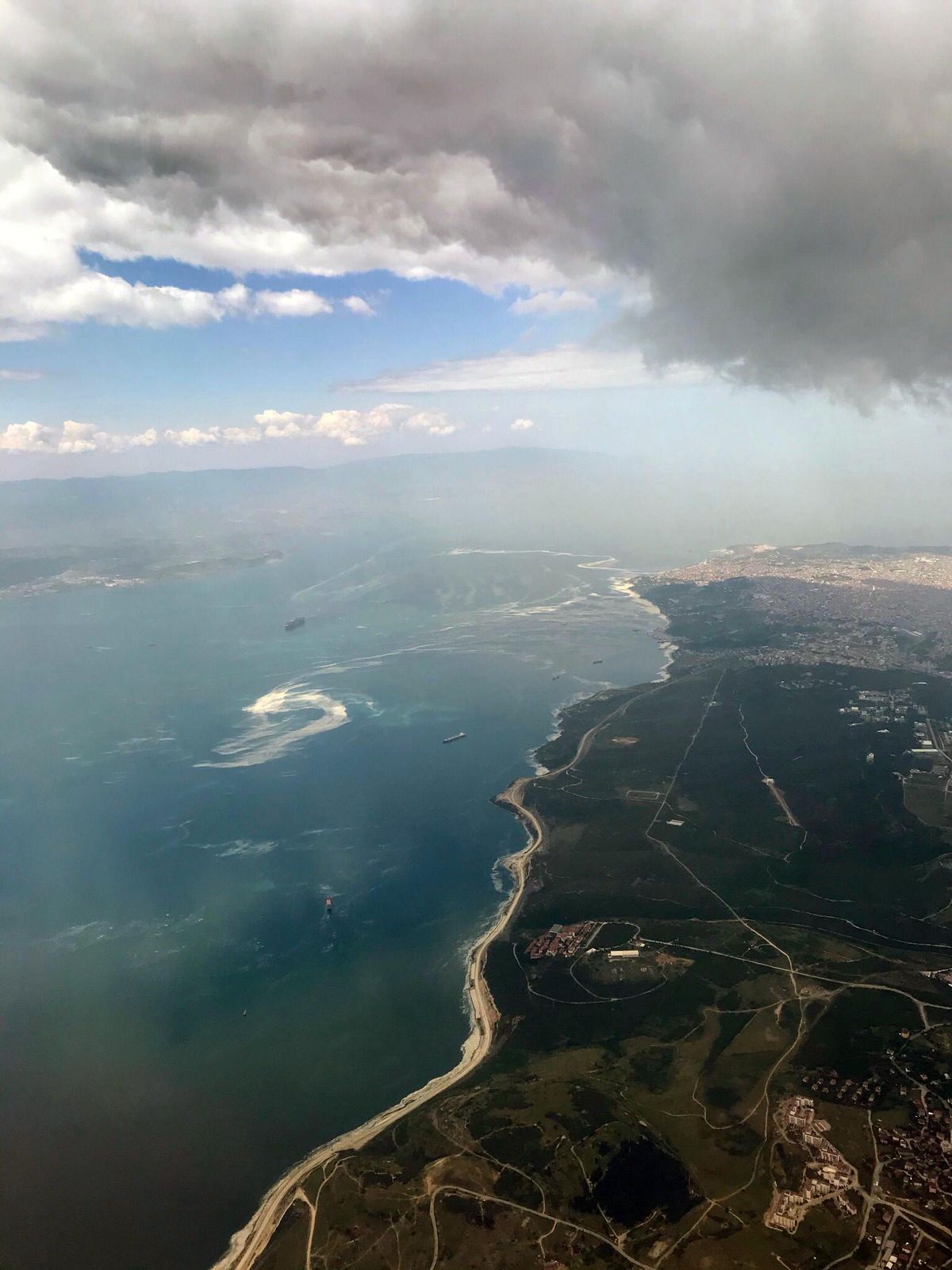 Marmara Denizi\'ndeki müsilaj havadan görüntülendi