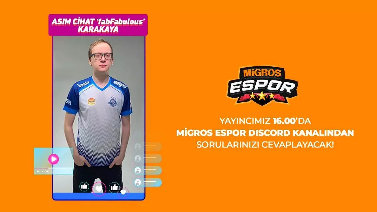 Migros Espor yayıncısı fabFabulous sorularınızı yanıtlayacak!