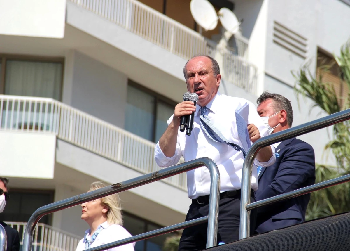 Muharrem İnce, İzmir\'de CHP\'li seçmenden oy istedi: Zorla oy veriyorsan, yerin Memleket Partisi