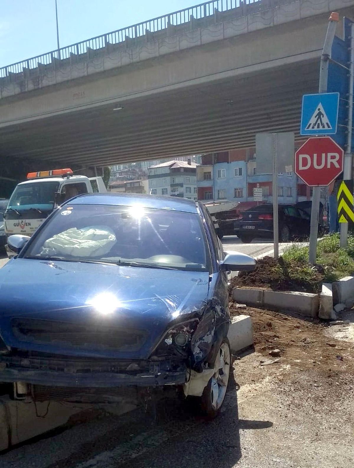 Samsun\'da trafik kazası: 2 yaralı