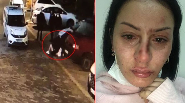 Emniyet, sokak ortasında polisin genç kadına darp görüntülerine ilişkin açıklama yaptı: Alkollüydü, çantayla görevlilere saldırdı