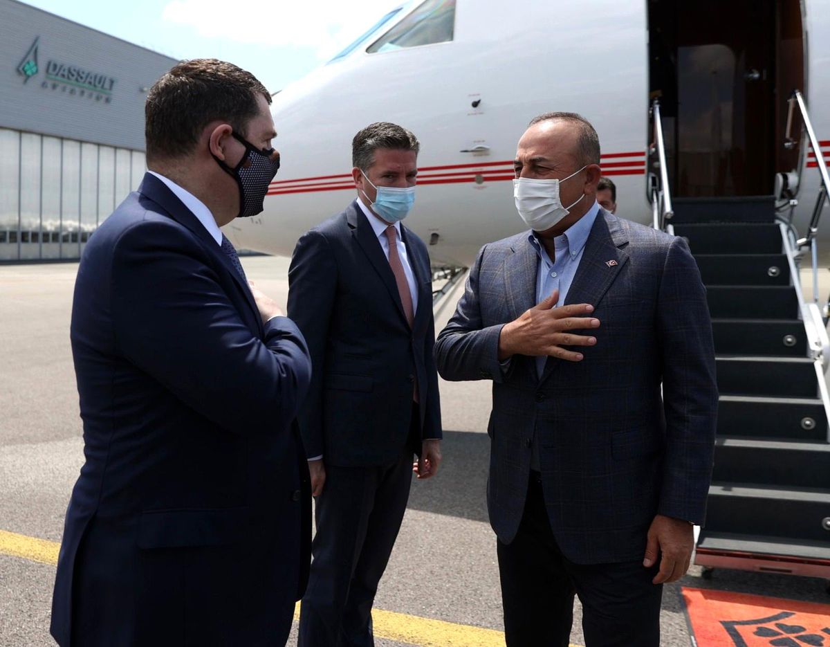 Son Dakika | Bakan Çavuşoğlu, Paris\'te