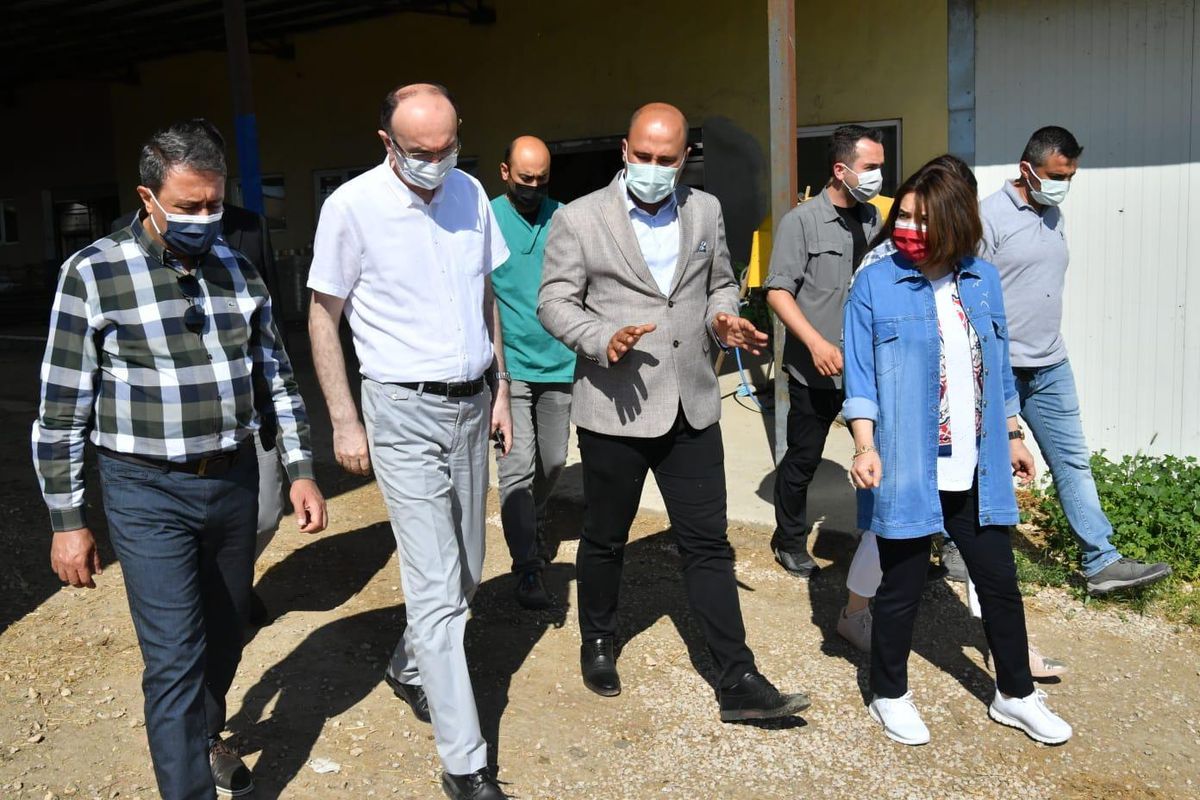 Balıkesir Valisi Hasan Şıldak\'tan Bandırma Koyunculuk Araştırma Enstitüsüne ziyaret