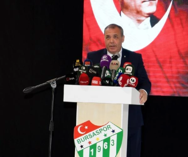 Bursaspor'un yeni başkanı Hayrettin Gülgüler oldu