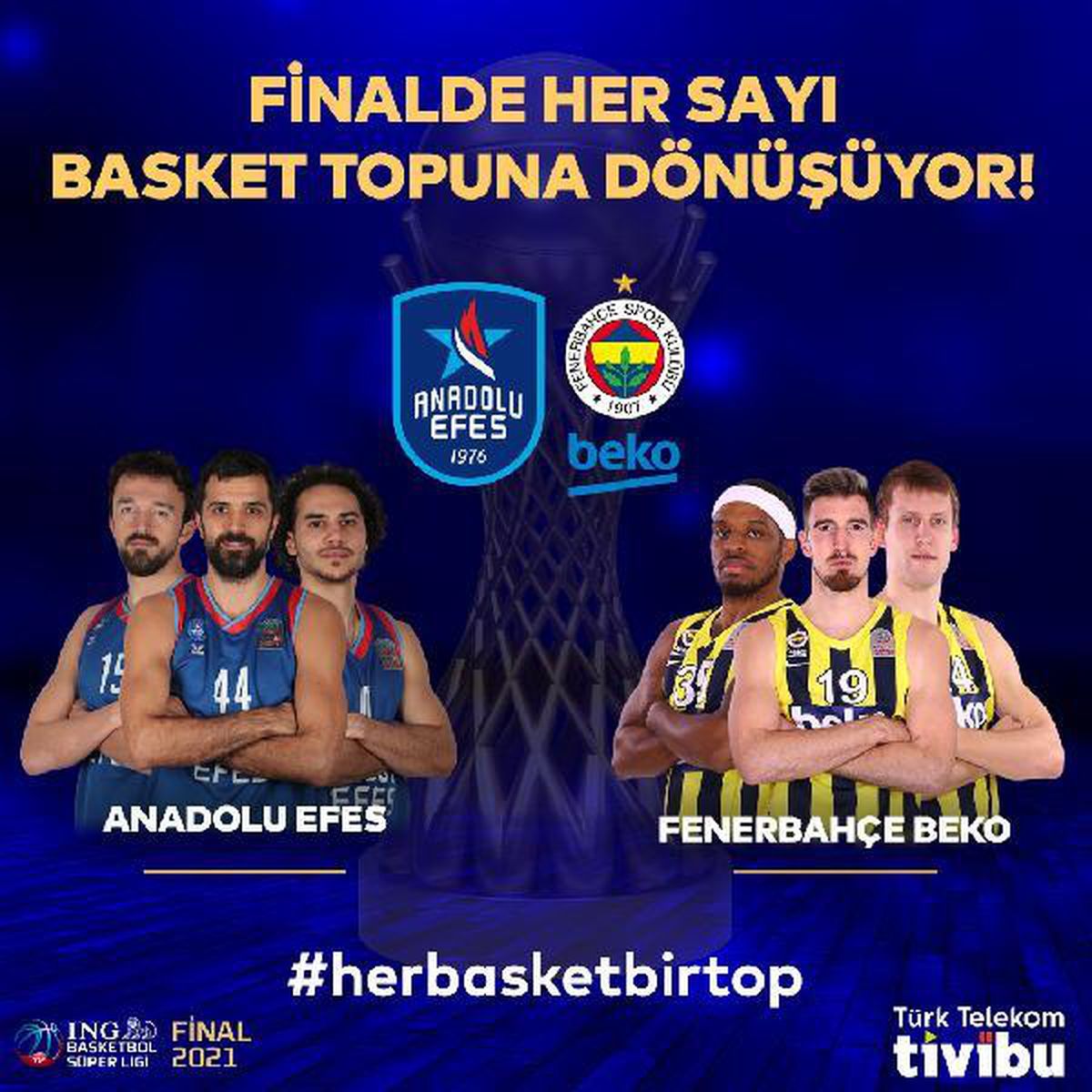 Finaldeki her sayı basket topuna dönüşecek
